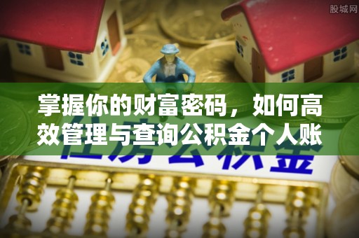 丹巴掌握你的财富密码，如何高效管理与查询公积金个人账户信息